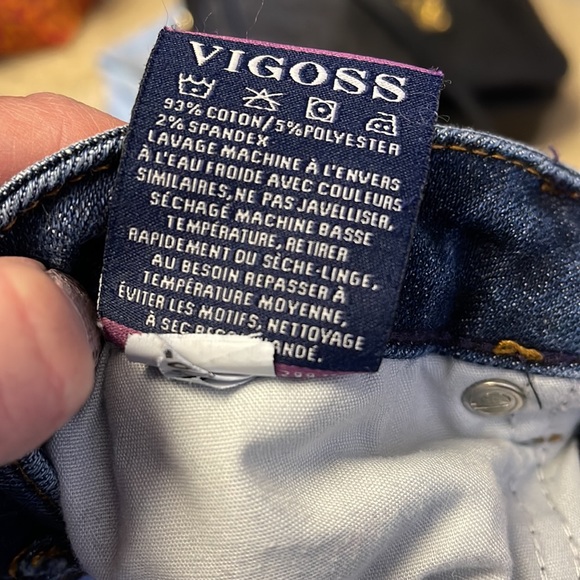 Dark Denim Vigoss Jeans - Picture 5 of 9